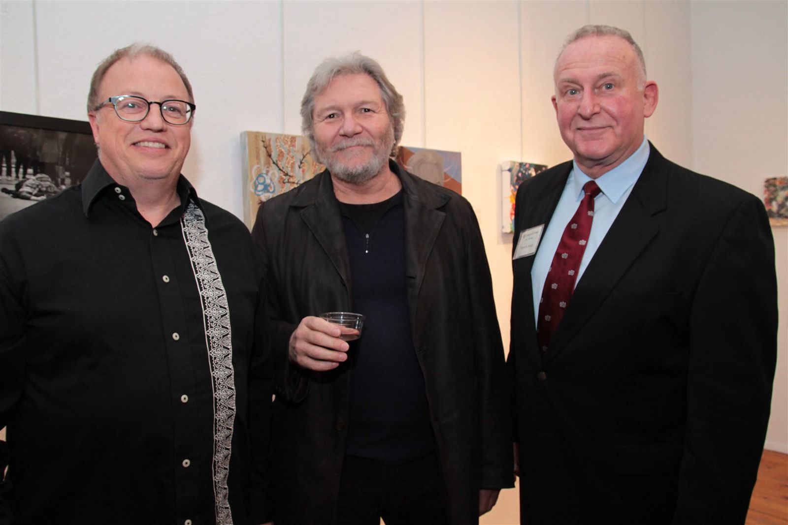 Smiles at Art Off the Wall in Carnegie Art Center
